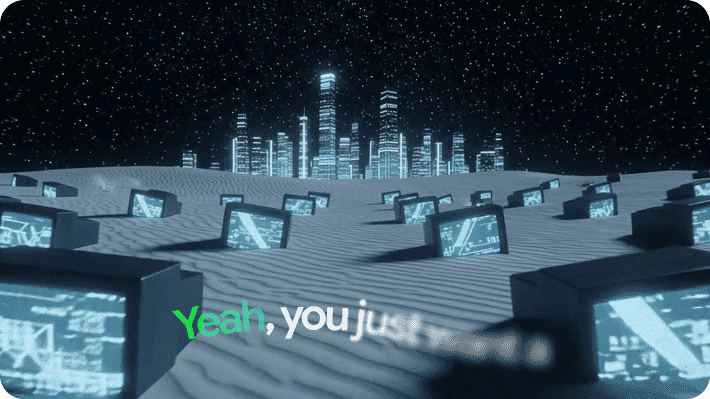 Generador de videos con letras