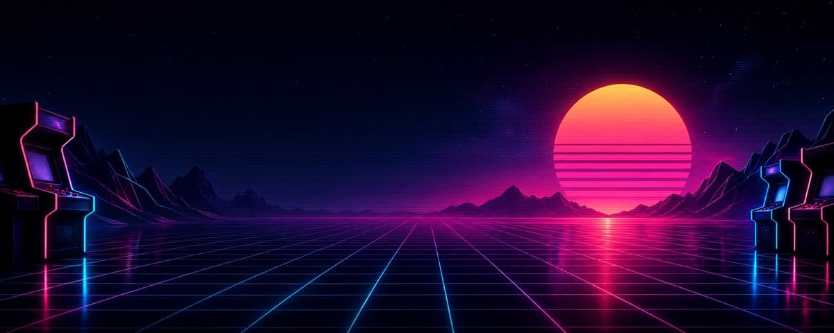Retro Twitch banner preview
