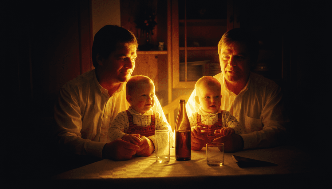 freebeat.ai의 사용자 인터페이스가 'Weihnachten in mir-mit Bläser'의 완성된 뮤직 비디오를 보여주며, 다운로드 및 공유할 준비가 되어 있습니다.