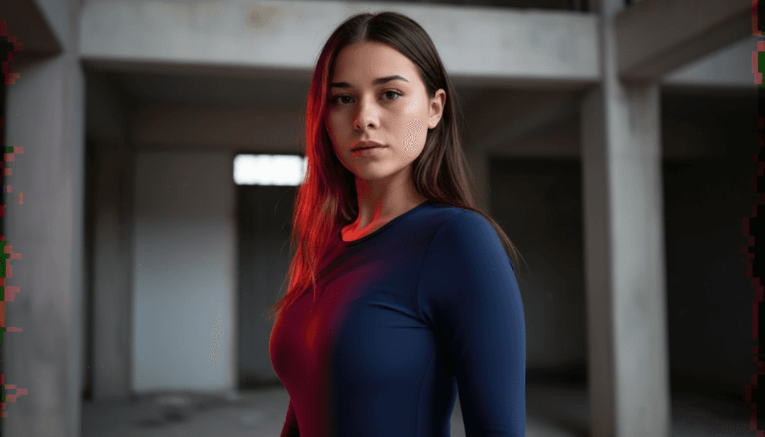 Efeitos visuais dinâmicos respondendo a batidas de bateria de trap e linhas de baixo.