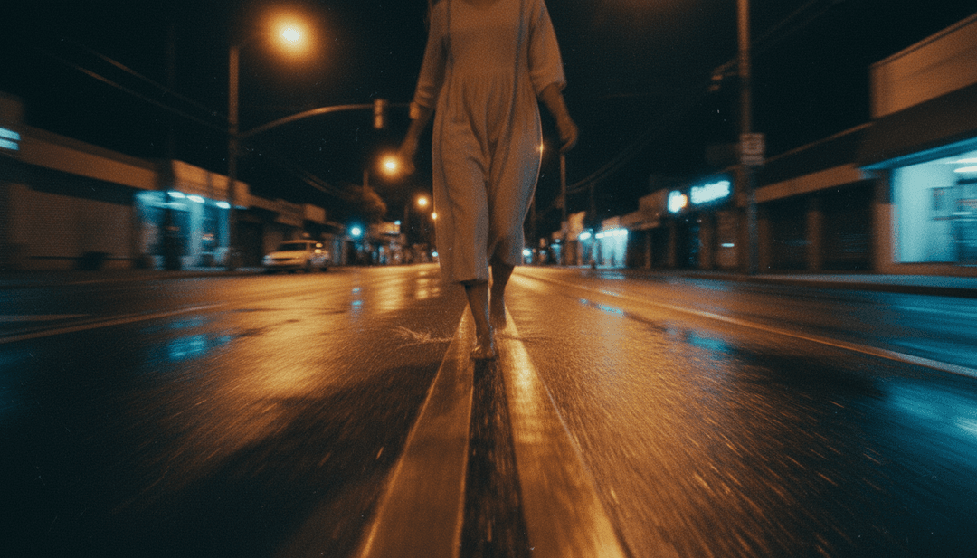 Representação visual abstrata de ondas sonoras para '387099 Unwritten', mesclando circuitos eletrônicos com luz ambiente fluida.