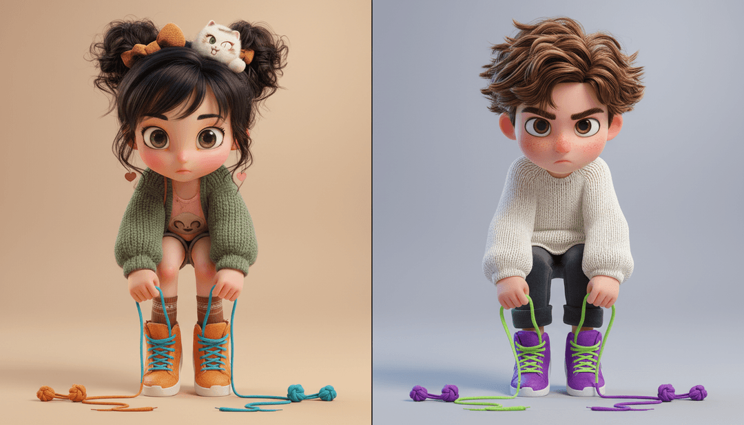 Uma montagem de cenas dinâmicas incluindo paisagens urbanas retro-futuristas, figuras dançantes banhadas em luz neon e padrões fluidos de nascer do sol, ilustrando a tradução visual do videoclipe.