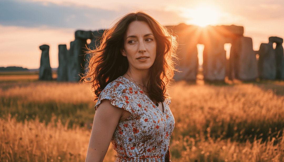 Visualizzazione di un video musicale dinamico con scene di piante che crescono, paesaggi in evoluzione e immagini simboliche che rappresentano resilienza e crescita naturale, sincronizzate con Anni E.'s assoli di chitarra rock e sfumature vocali.