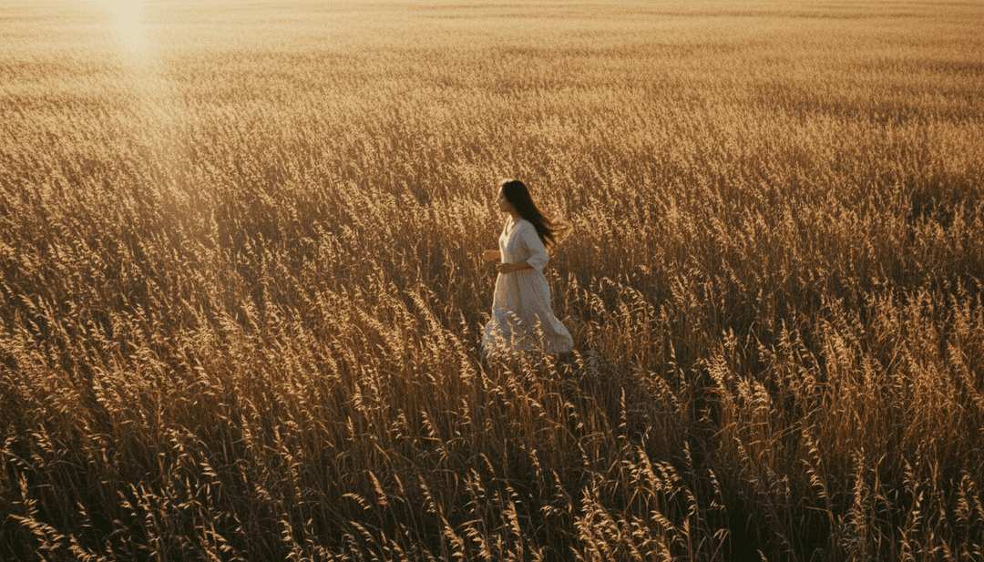 Le mani di un utente che interagiscono con un'interfaccia freebeat.ai, selezionando temi visivi per generare un video musicale AI, rappresentando il controllo creativo.