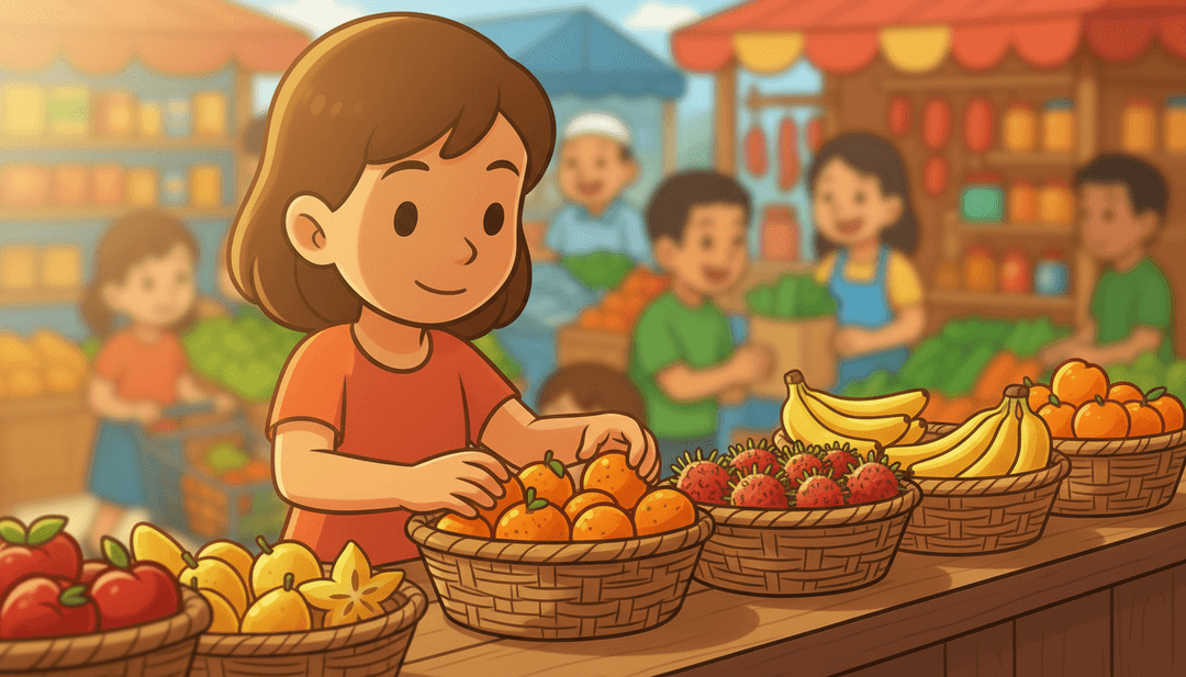 IA analisando ritmos de canções infantis e batidas de jingles divertidos, visualizando notas coloridas se transformando em personagens.