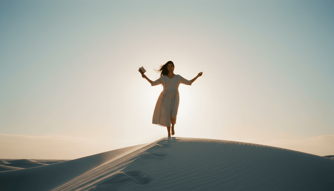 Uma imagem composta mostrando visuais de movimento suave e contínuo sincronizados com batidas downtempo e texturas lofi, criados por um gerador de vídeos musicais com IA.