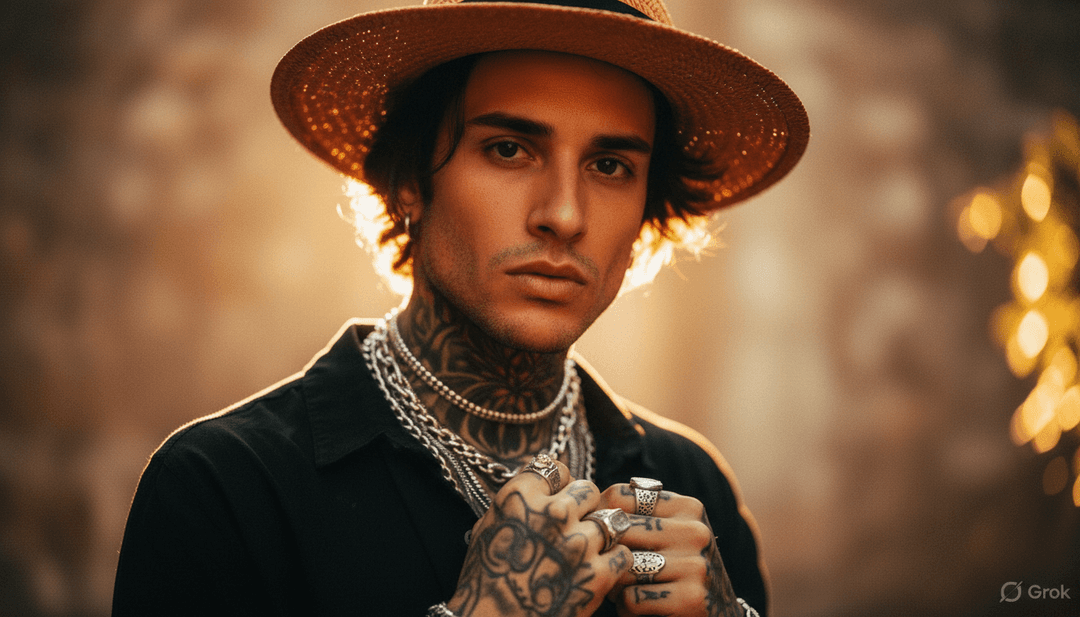 IA interpretando uma mistura de instrumentos persas tradicionais e batidas pop modernas, visualizando padrões fluidos e motivos intrincados para 'تو' de InventiveMuzak965.