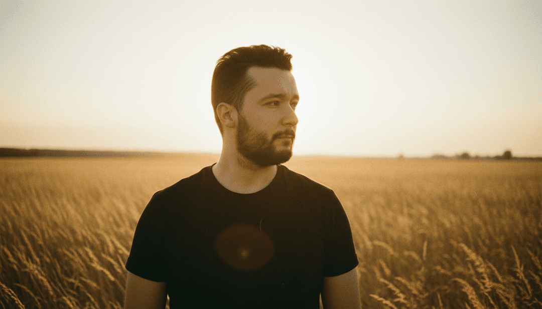 Packy Thunder의 'Vorrei dirti'의 음파와 서정적 테마를 분석하여 시각적 컨셉을 생성하는 AI 알고리즘