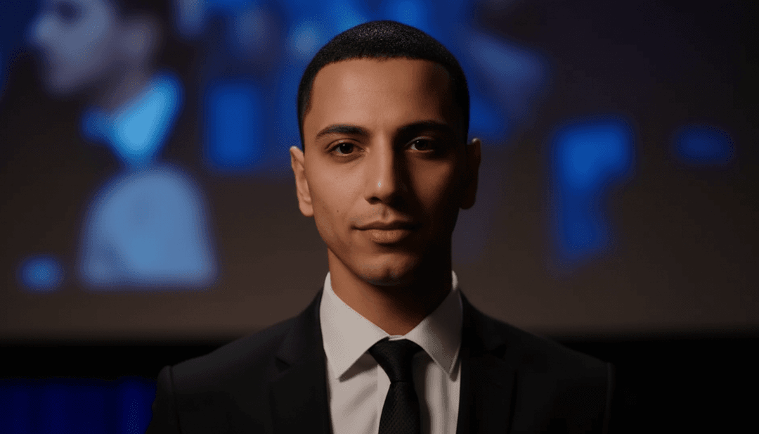 Système d'IA analysant la chanson 'Cut The Block Off' de Babyfxce E, décomposant les rythmes hip-hop et les thèmes lyriques pour la génération de concepts visuels.