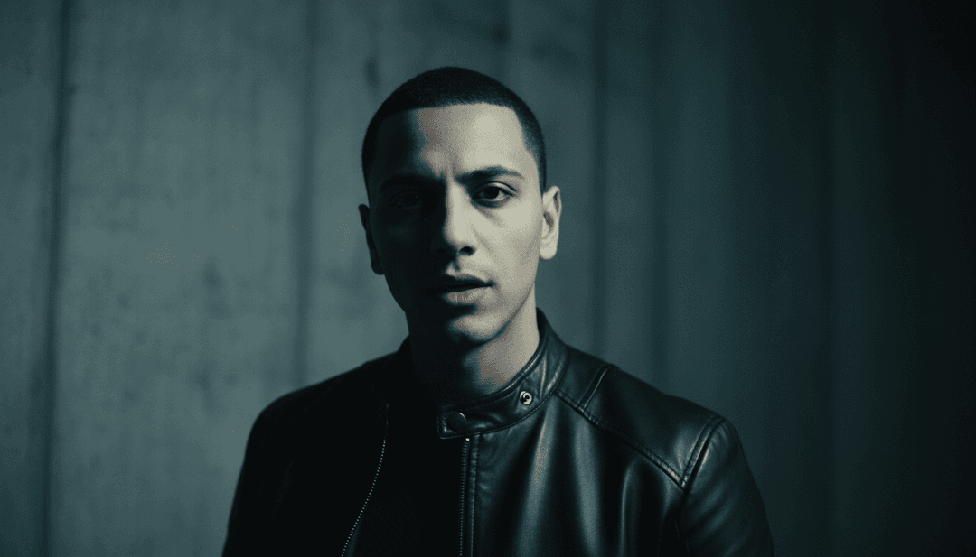 Séquence vidéo musicale dynamique générée par l'IA pour 'Cut The Block Off' de Babyfxce E, présentant des paysages urbains, des montages rapides et des expressions de personnages agressives.