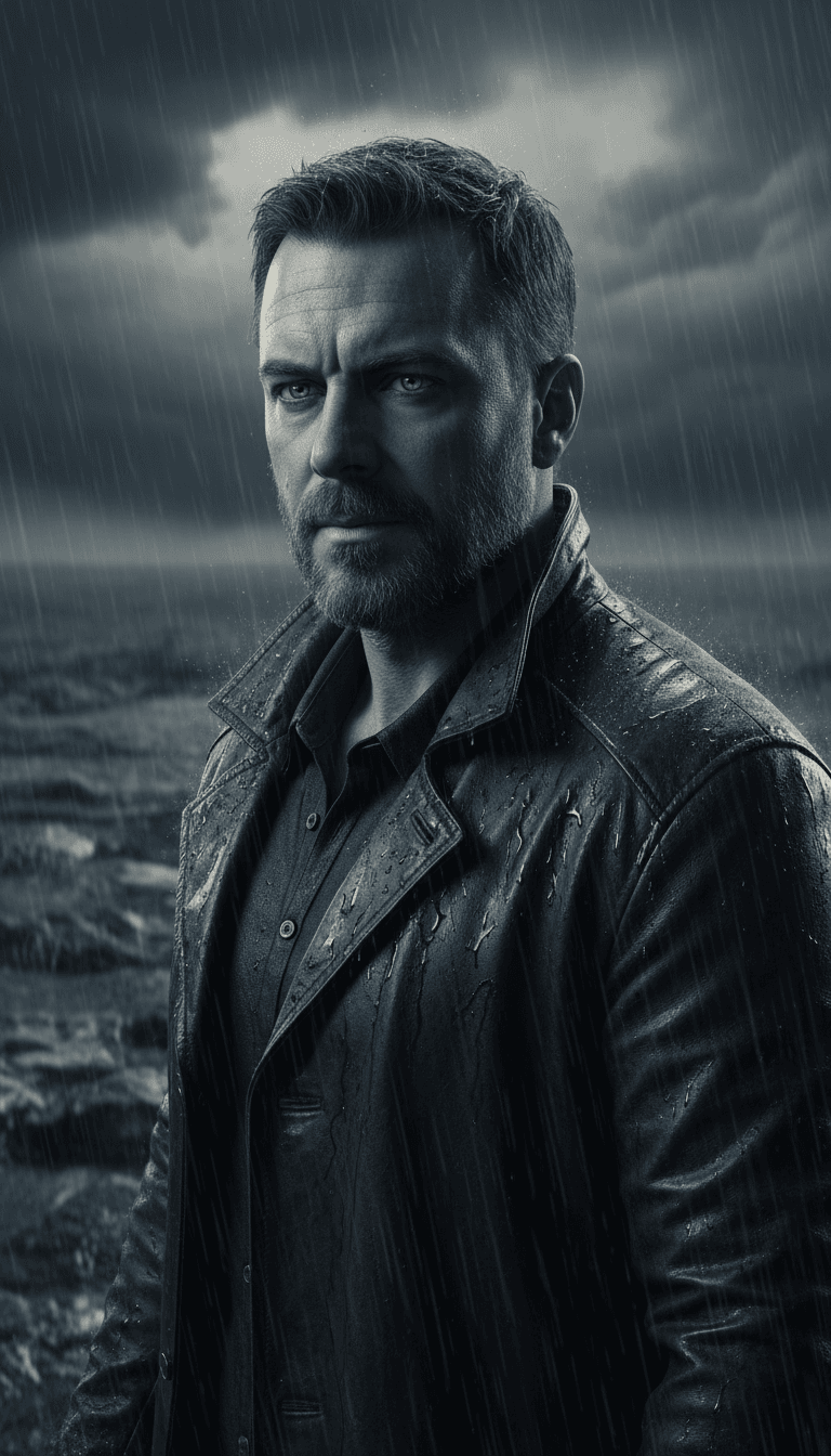 KI-Analyse der Gitarrensolo-Wellenform, Visualisierung von Geschwindigkeit und Energie sowie patriotischen Farben