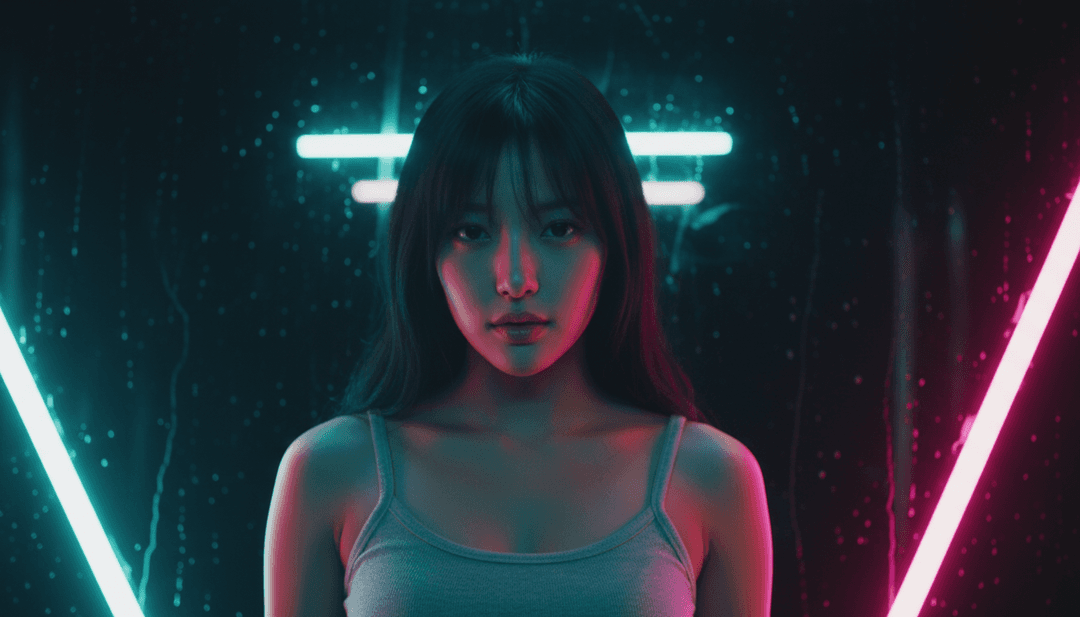 Eine abstrakte Visualisierung der Audiowellenform von FJR's 'Million Dollars Flow', mit lebendigen Farben, die Dance-Pop- und House-Electronic-Beats repräsentieren, analysiert von KI.