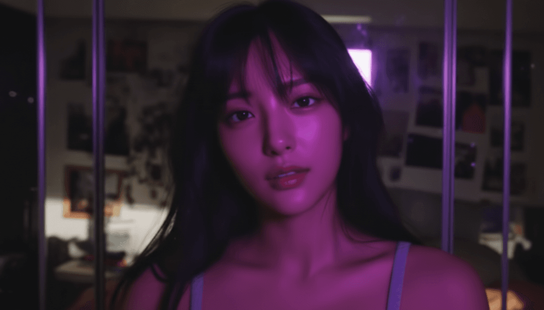 Ein Benutzer bewundert sein benutzergeneriertes Musikvideo für 'Million Dollars Flow' auf einer eleganten digitalen Oberfläche, angetrieben von freebeat.ai, das dynamische Grafiken und synchronisierte Lyrics-Download-Optionen zeigt.