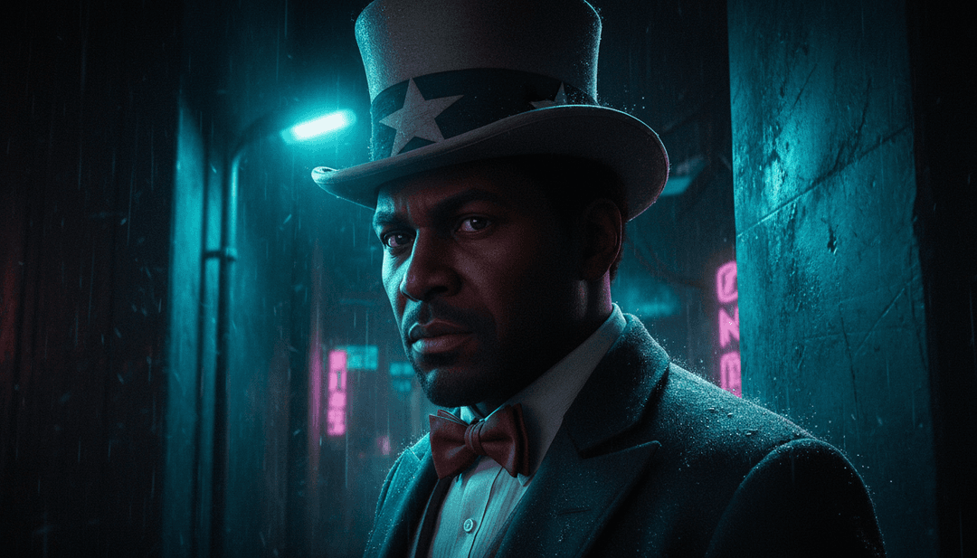 AI分析复杂的嘻哈和R&B波形,生成受v5歌曲“Woke up in a vision — whole blueprint fl by Byus”启发的初始视觉概念。