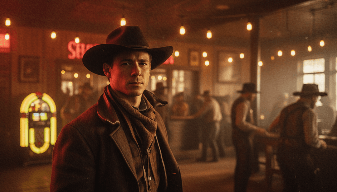 AI正在分析 collectedpedal623 的《Hell on Highway 9》MP3文件,将其可视化为黄昏时荒凉的高速公路,配有孤单的吉他剪影和数字叠加层。