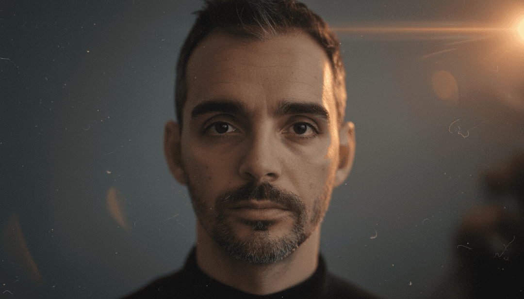 AI 为《I'll Be Missing You》生成的动态视觉序列,展示了与 Faith Evans 的歌声和 112 和声同步的场景,在怀旧的城市景观和星空之间切换。