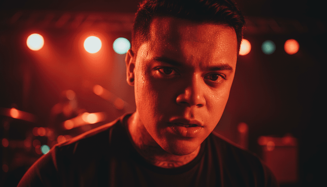 AI 分析 MC JR - RJ & SP 的波形,识别嘻哈和 R&B 元素以构建视觉概念