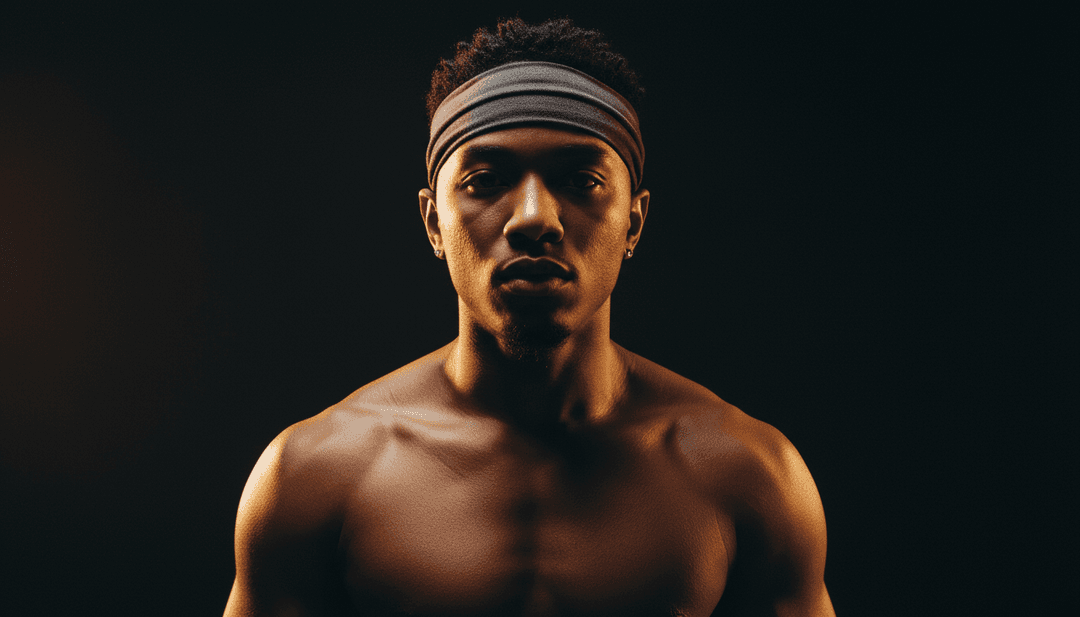 Um sistema de IA analisando ondas sonoras e letras de músicas de 'Hey Brother' de Avicii, visualizando elementos folk e country contra um pôr do sol.