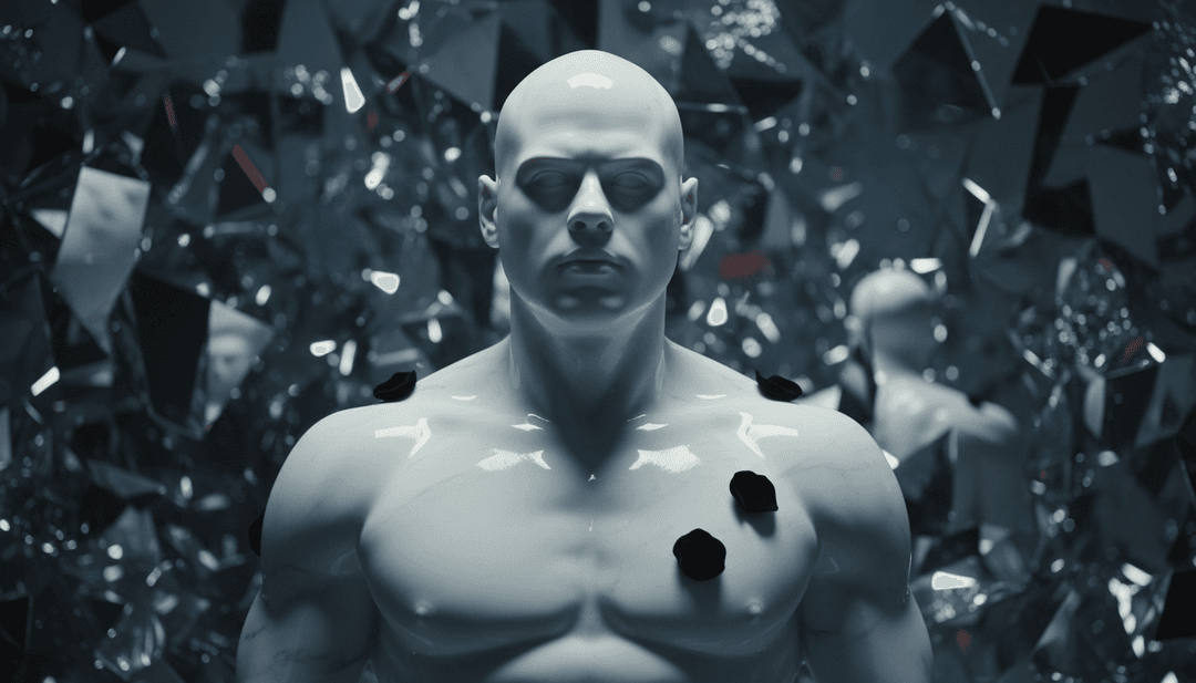 AI 分析 Fraz - 4 Gennaio 的声波,将说唱、流行和氛围流行元素可视化为复杂的图案和色彩。