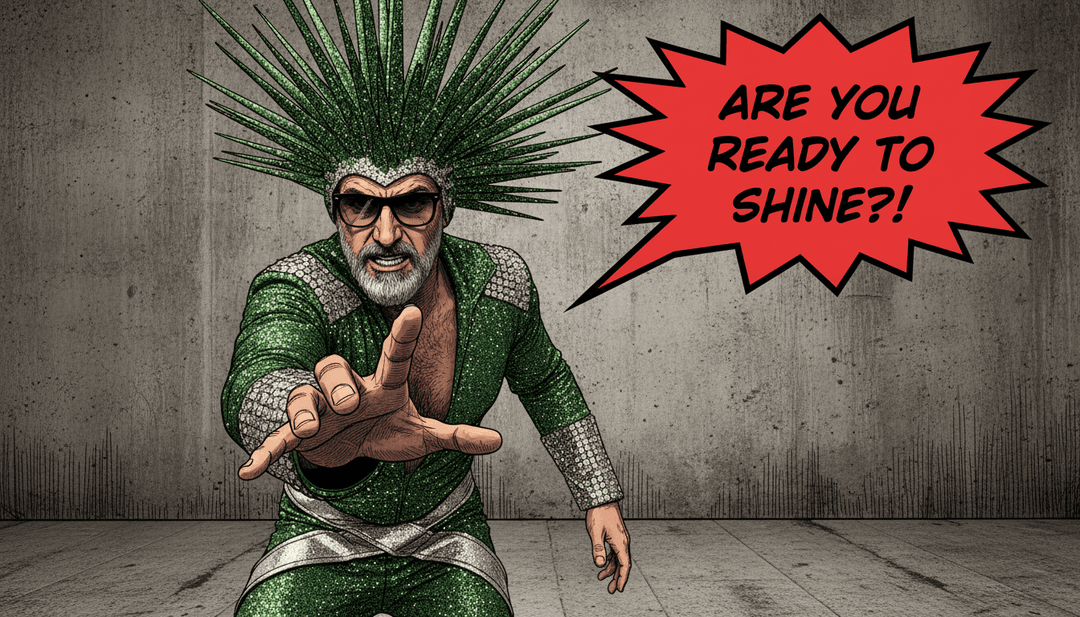 IA interpretando la letra y melodía de 'Baratto' de Renato Zero, visualizando temas de intercambio e introspección en medio de un paisaje digital.