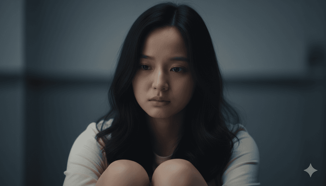 Representação visual abstrata de um coração em dor, misturando-se com fumaça etérea, inspirada nas letras de "Cancer" de My Chemical Romance.