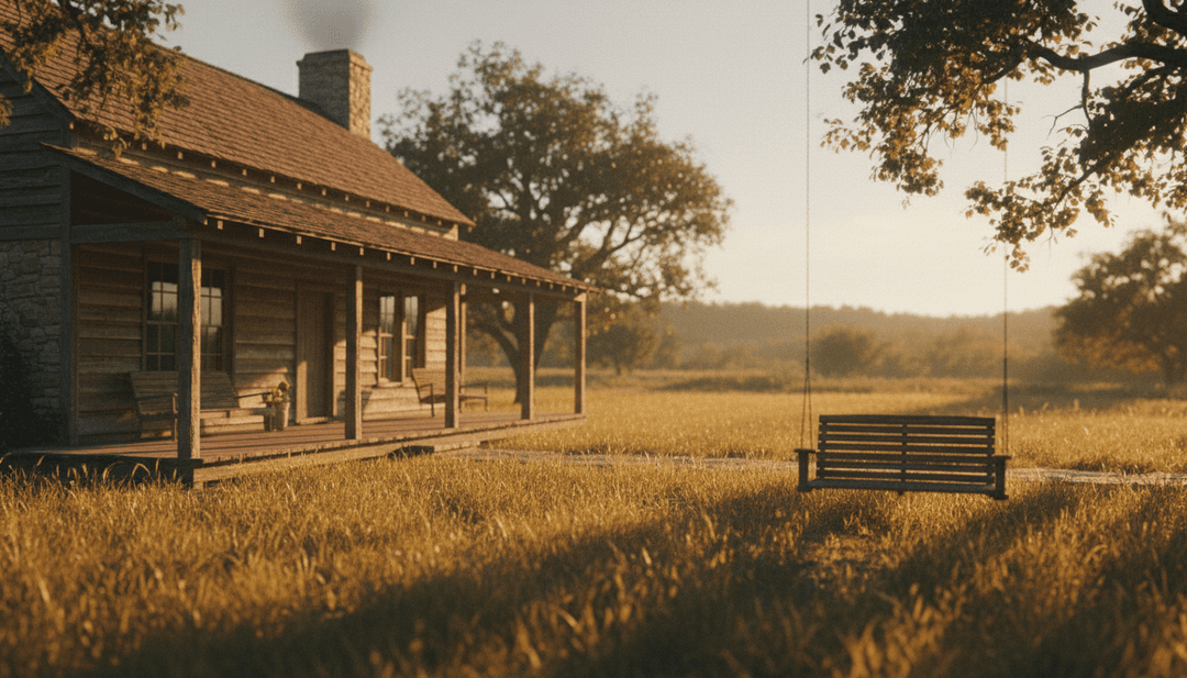 टेक्सास से टेनेसी की यात्रा को दर्शाने वाले दृश्य दृश्य