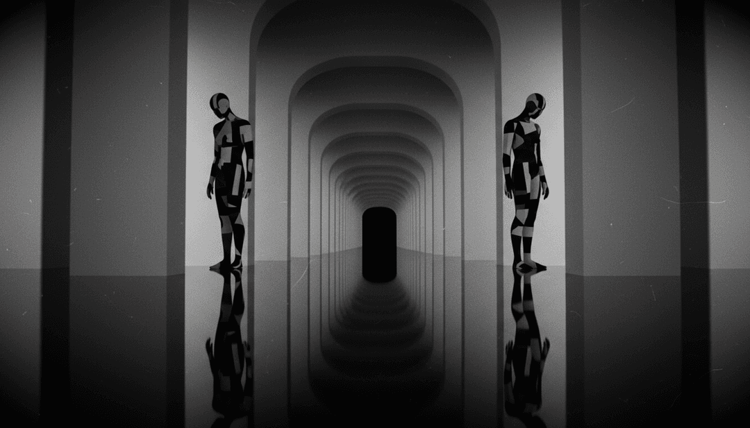 Finale Szene des KI-generierten Musikvideos inspiriert von HAIM