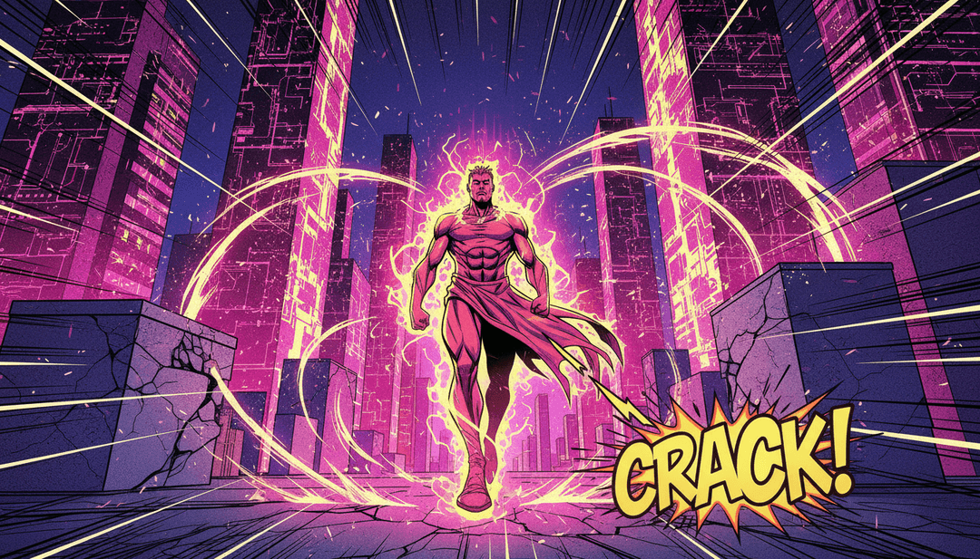 Visuelle Darstellung elektronischer Beats und Tanz