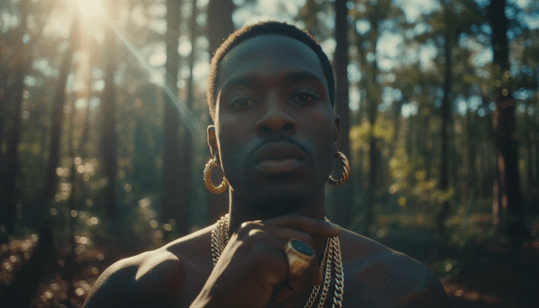 फ्रीबीट.एआई का उपयोग करके म्यूजिक वीडियो बना रहा उपयोगकर्ता