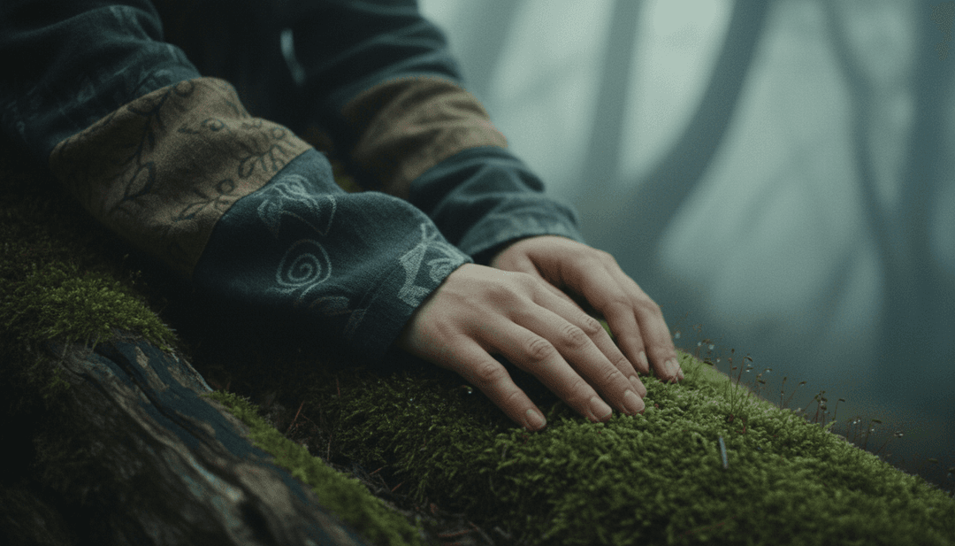 Une image abstraite représentant le concept divin de la chanson 'GOD IS REAL'