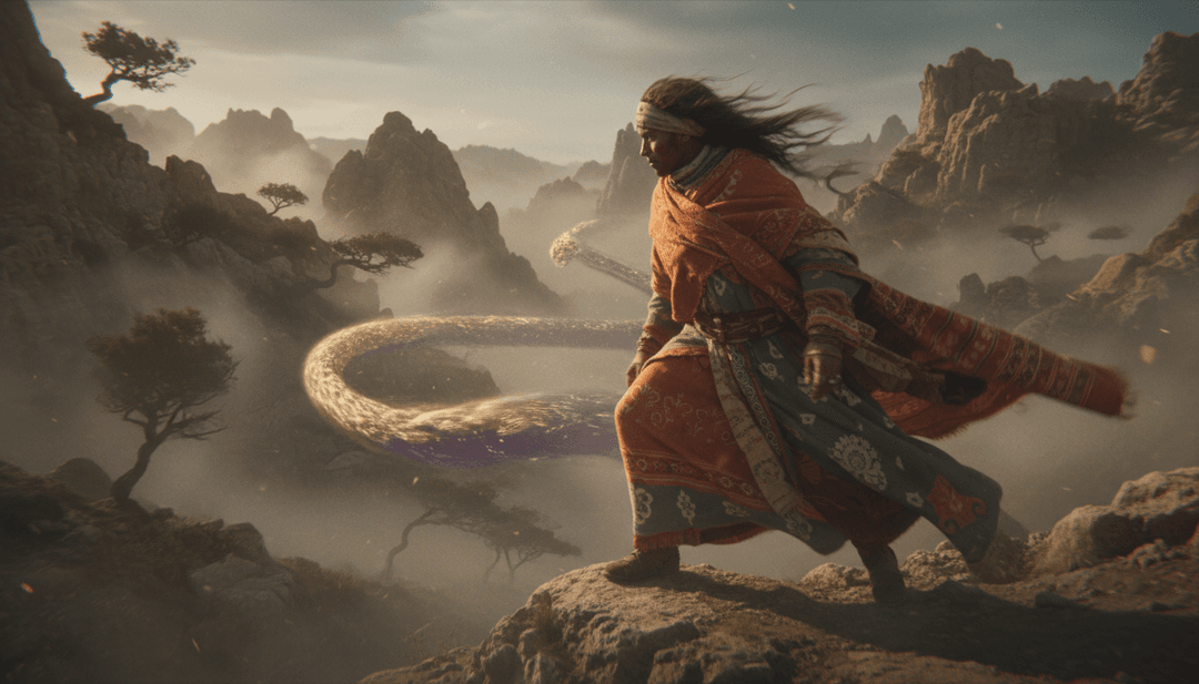 IA générant des scènes visuelles à partir des éléments de la chanson