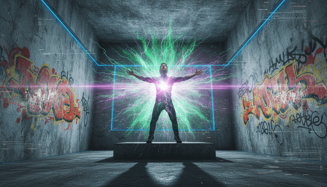 完成的 'In Ya City' AI 生成音樂影片