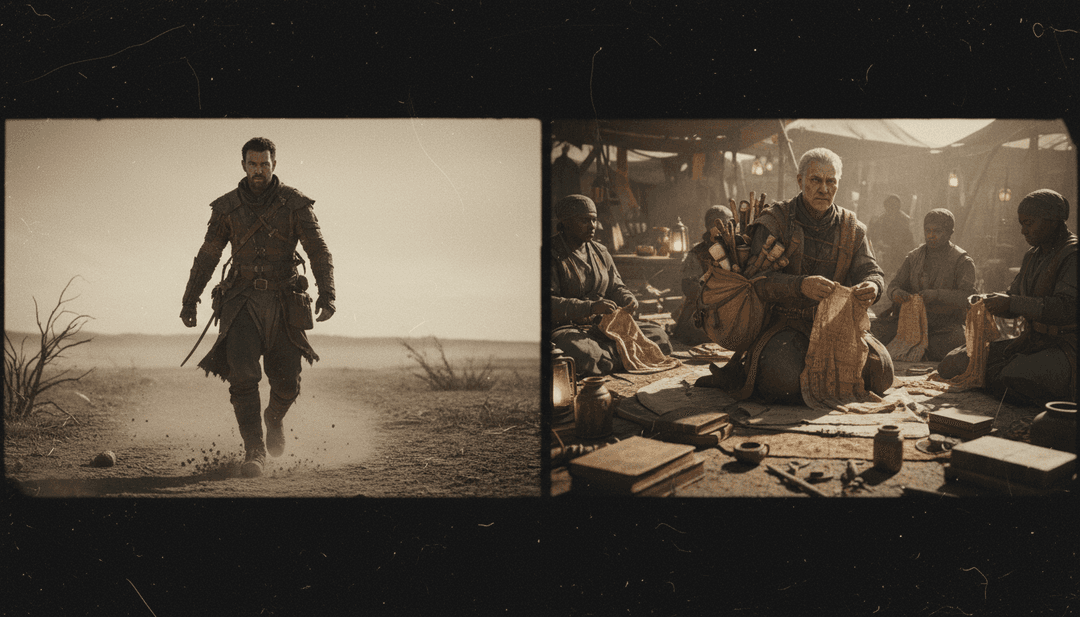 Cenas visuais inspiradas nas letras e ritmo de 'The Field'