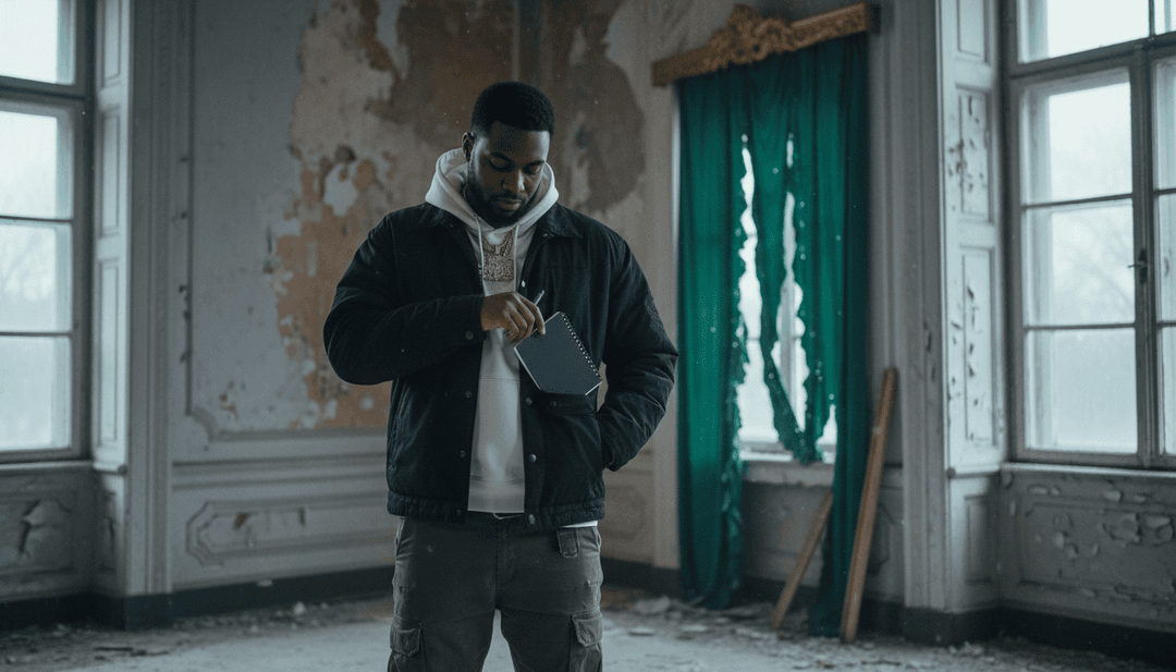 Videoclipe final incorporando o espírito de 'Signed a Napkin'