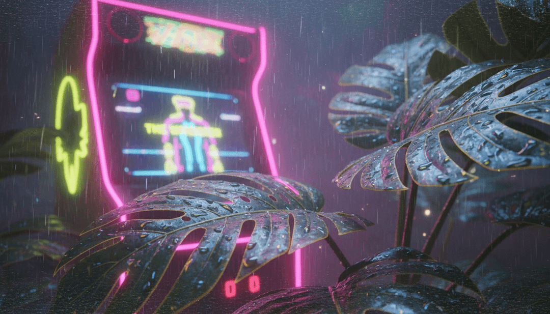 AI构思Magdalena Bay的《Human Happens》的情感氛围