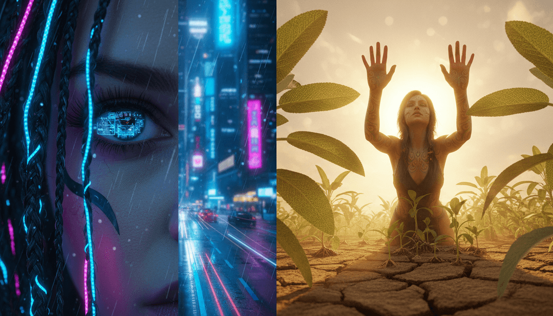 KI interpretiert die Essenz von BURNING UP von MEOVV