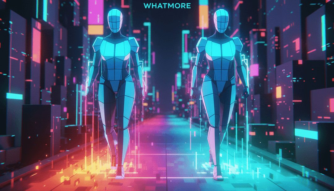 Représentation visuelle de l'IA transformant la musique en scènes vidéo