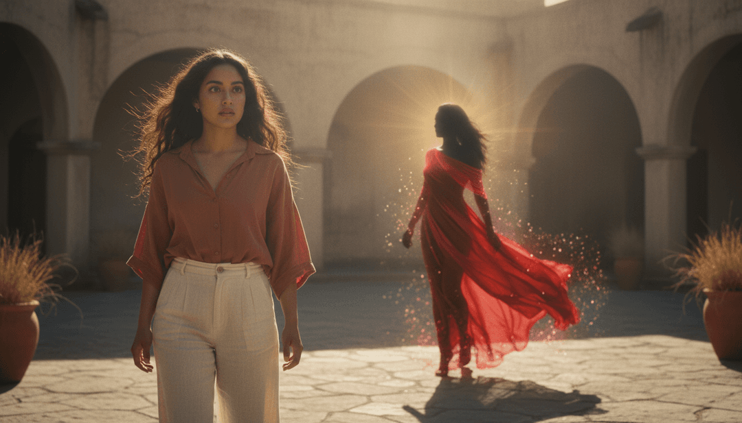 'Lust' का जीवंत रंगों और गतिशील दृश्यों के साथ दृश्य प्रतिनिधित्व