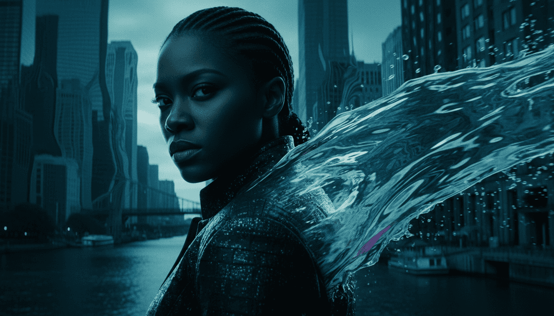 AI-जनित संगीत वीडियो का अंतिम दृश्य