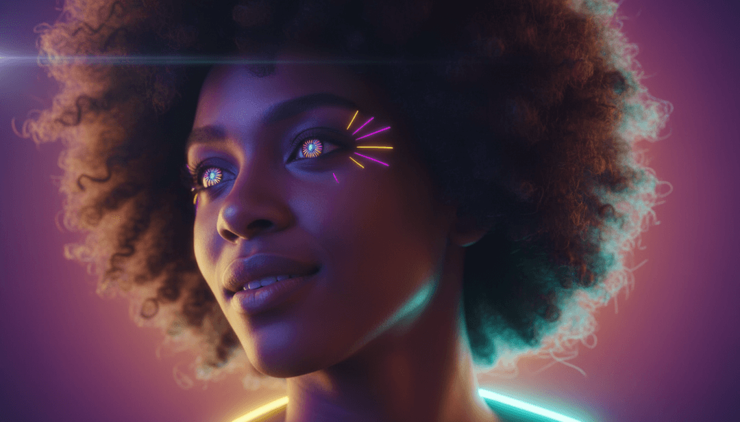 由歌曲的情感和節奏元素啟發的生動視覺