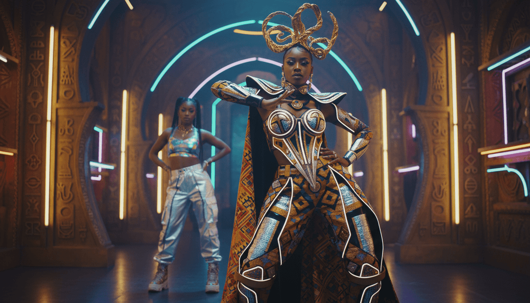 'Body Go' की धड़कनों और बोलों से प्रेरित दृश्य दृश्य