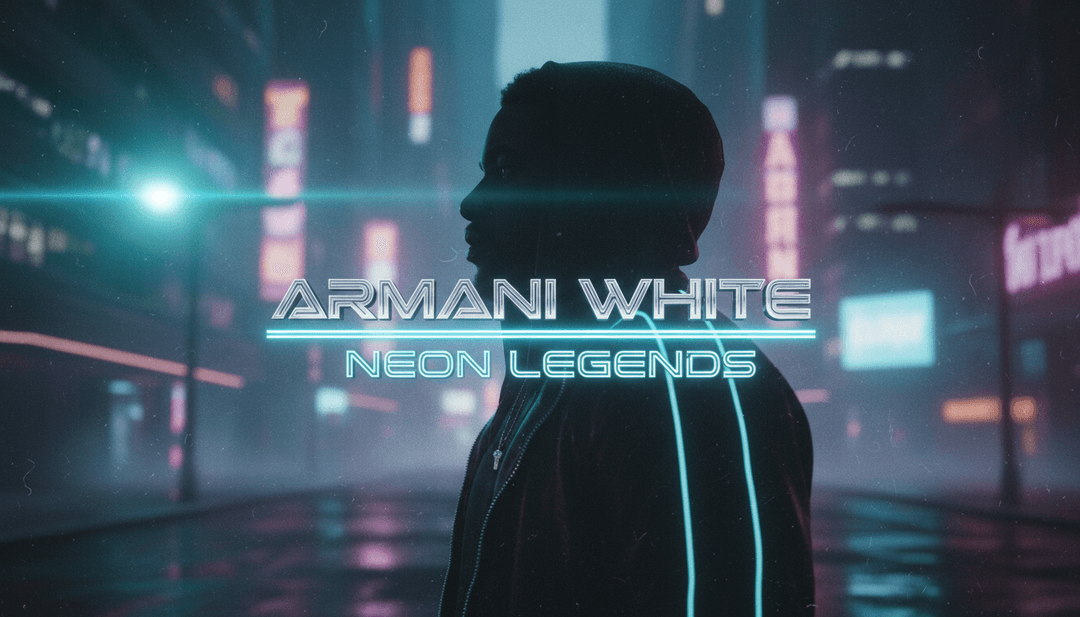 Armani White & Samara Cyn의 'GHOST.'의 분위기를 구상하는 AI