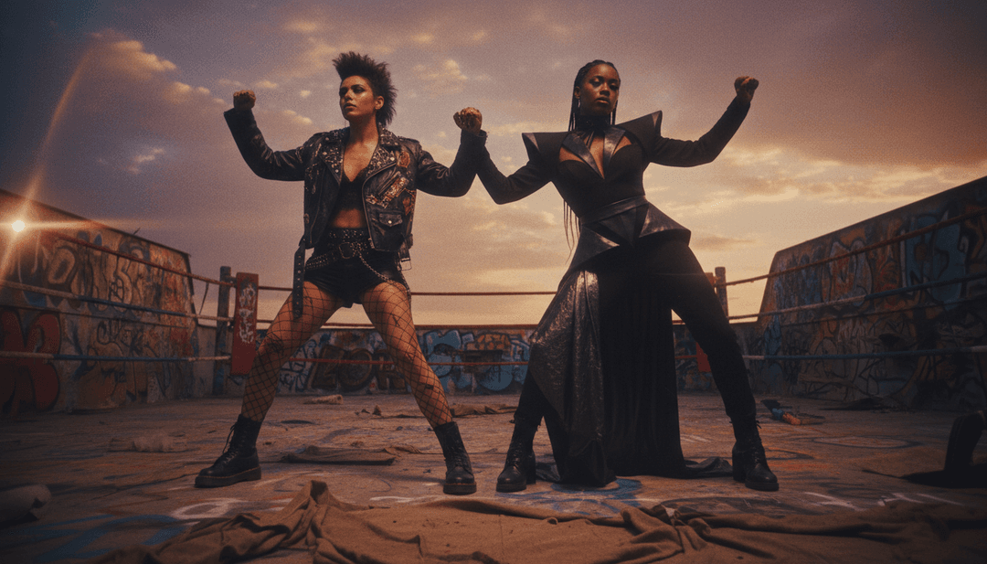 Scene visive ispirate dal ritmo e dai testi di 'Beat A B!tch Up'