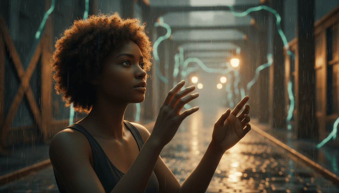 AI 诠释 'Eh' 的舞厅氛围