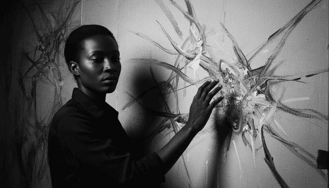 AI che interpreta l'essenza della canzone con colori e scene vivaci