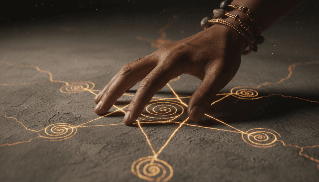 Farbige visuelle Szenen inspiriert von 'PIMPIN''