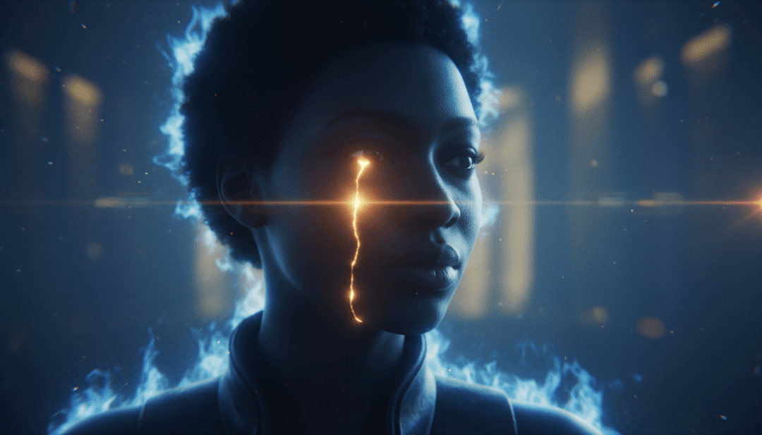 एआई तकनीक का उपयोग करके म्यूजिक वीडियो बनाते हुए उपयोगकर्ता