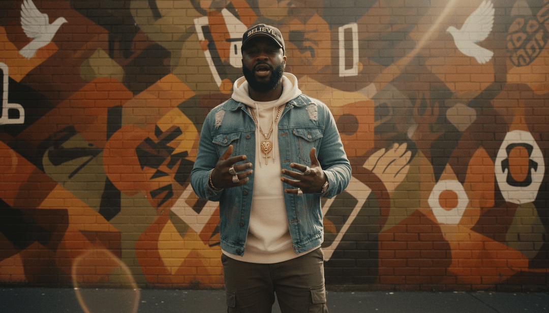 Cenas vívidas inspiradas nas letras e no ritmo da música