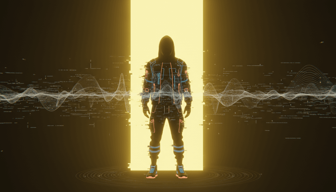 Image conceptuelle de l'IA interprétant les paroles de 'MAN ABOVE'.