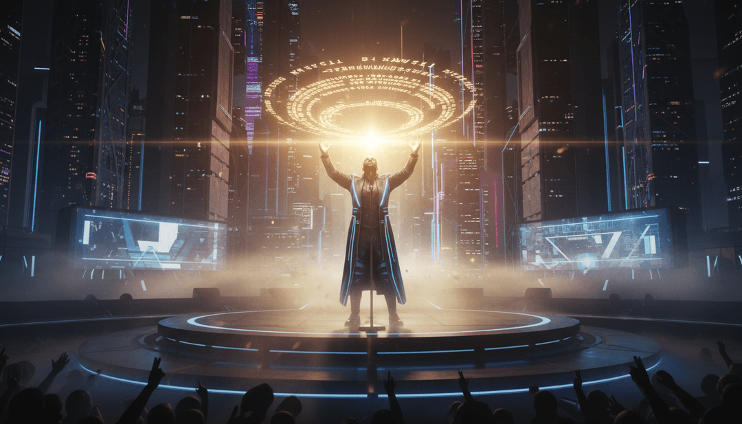 सुसमाचार गीत की आत्मा की एआई व्याख्या